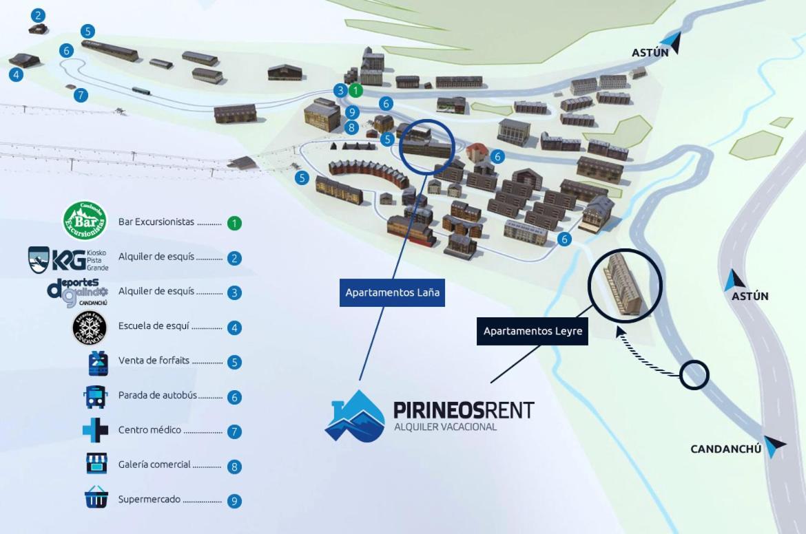 Apartamentos Pirineos Rent 坎丹奇奥 外观 照片